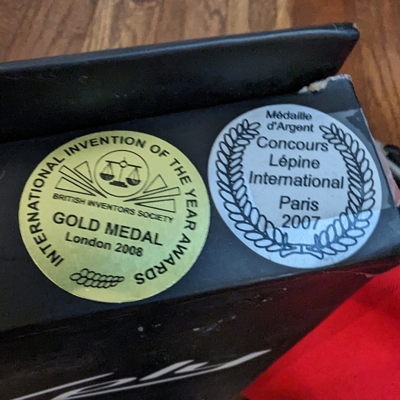 Beach rest by y -ply portable, back, foot, neck rest, Red New in box - Picture 12 of 14